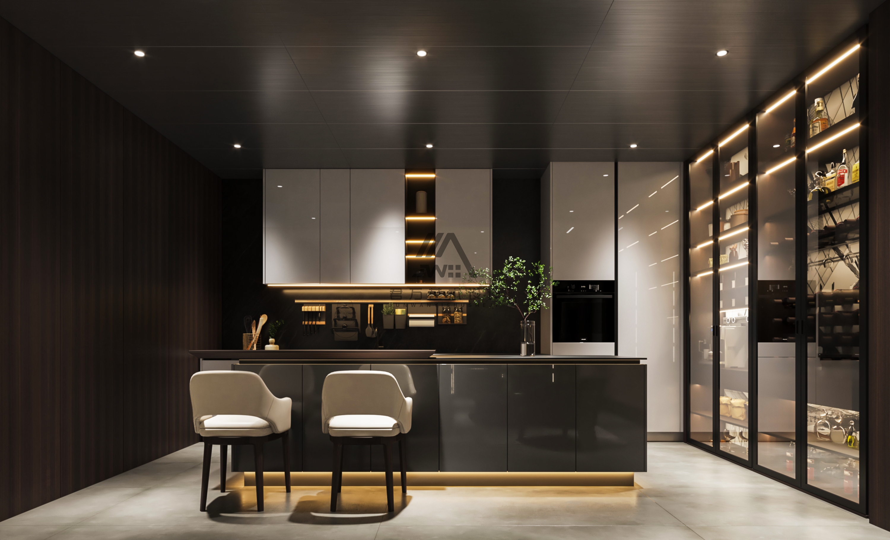 “家庭至上”现代极简丨君 one 设计-3