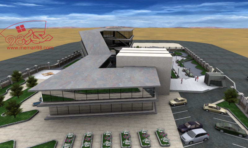 公共图书馆平面图设计项目-30