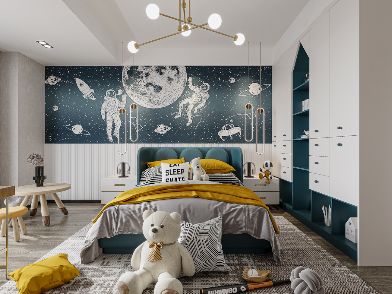 港式轻奢，精致优雅的空间设计-9