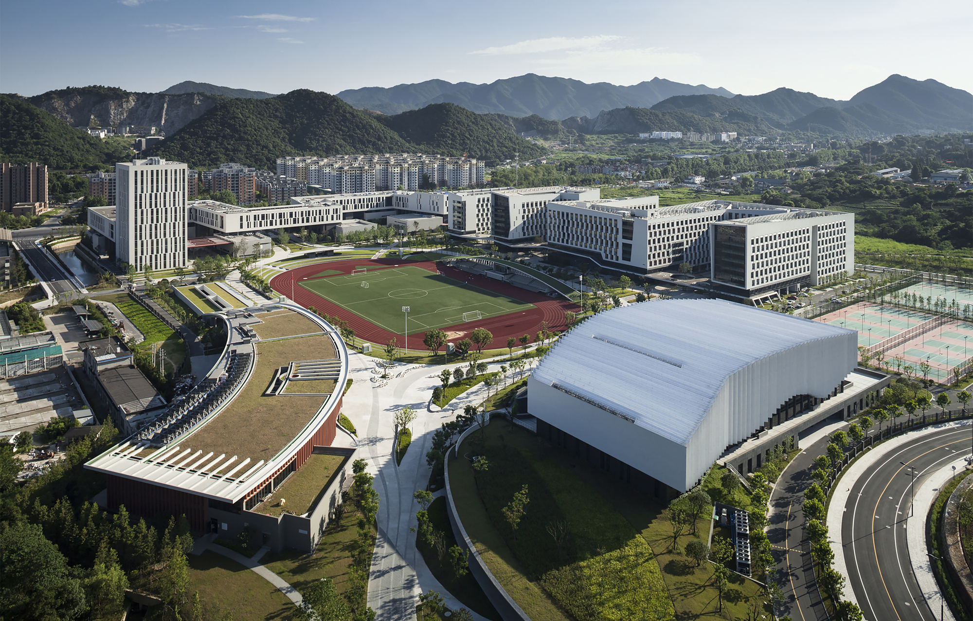 浙江音乐学院学生公寓——融入自然的共享空间-16