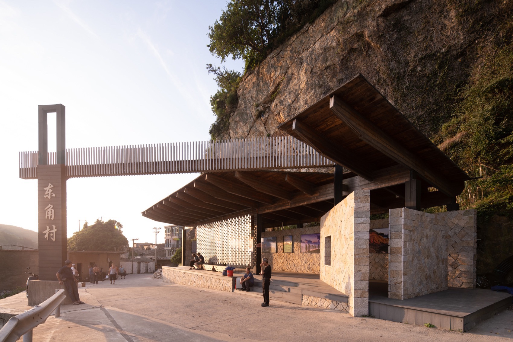 东角村乡村公交站丨中国福建丨成为建筑-5