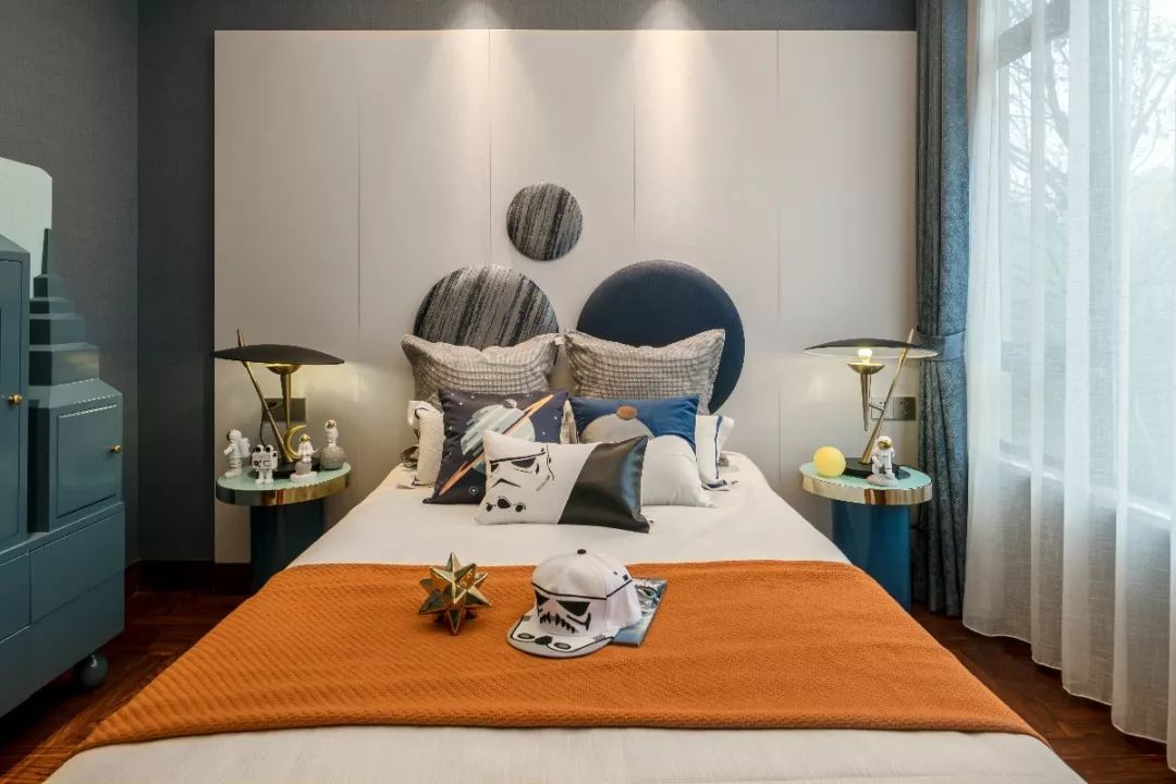 常德和瑞别墅下叠户型软装设计 | 现代风尚与东方禅意的融合-32