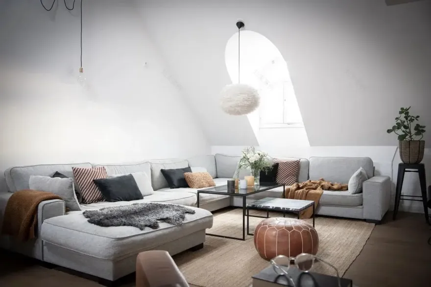 瑞典哥德堡绿色社区的现代家庭复式公寓-10