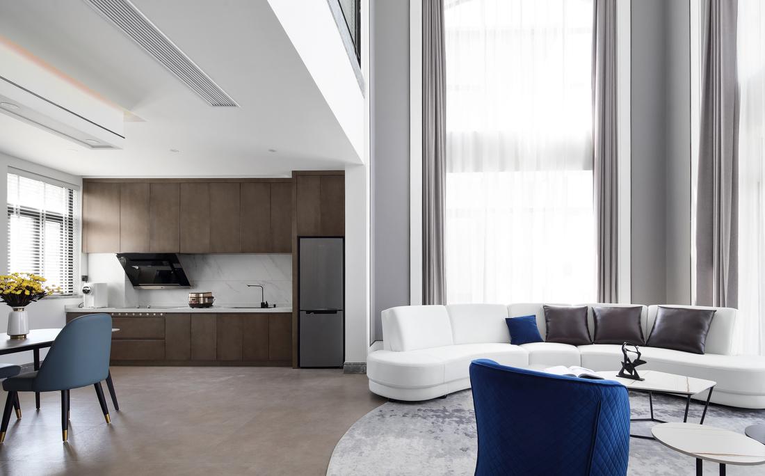 山湖之城 · 现代简约风格民宿设计-17