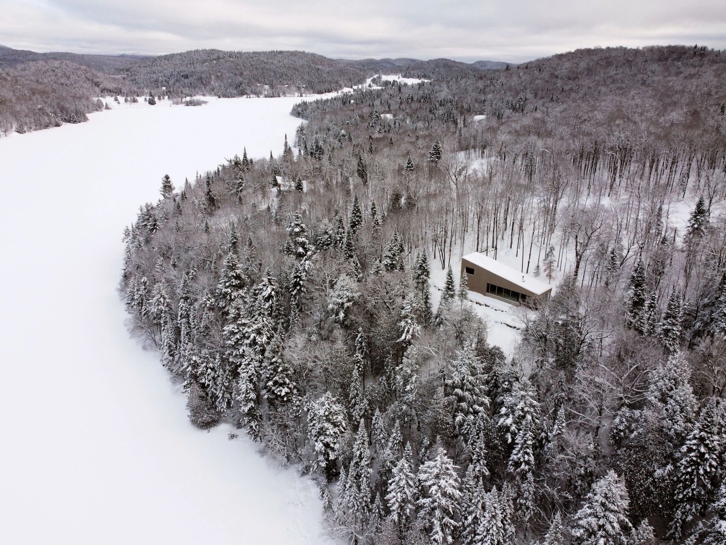 勃朗峰小木屋，加拿大-2