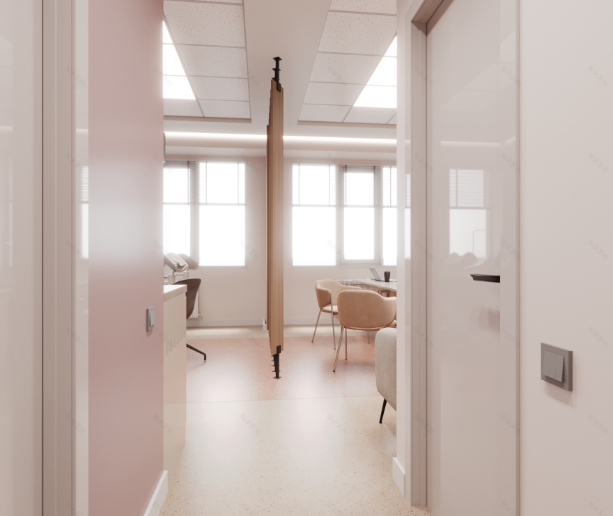 “Erebuni” 妇产科诊所检查室室内设计与规划丨亚美尼亚丨Design_14,Narek Azaryan-12
