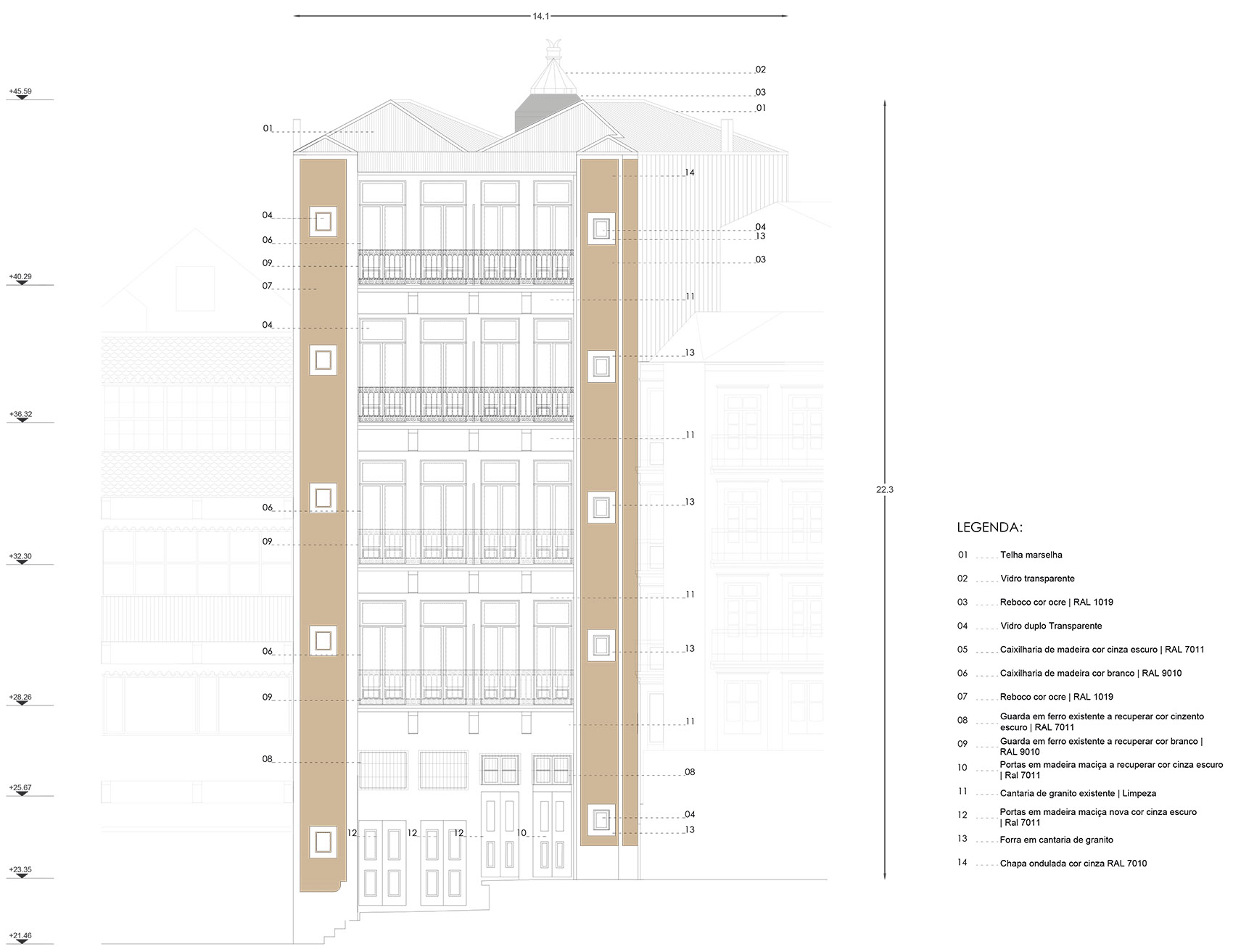 Mouzinho da Silveira 住宅楼丨葡萄牙波尔图丨Diana Barros Arquitectura-71