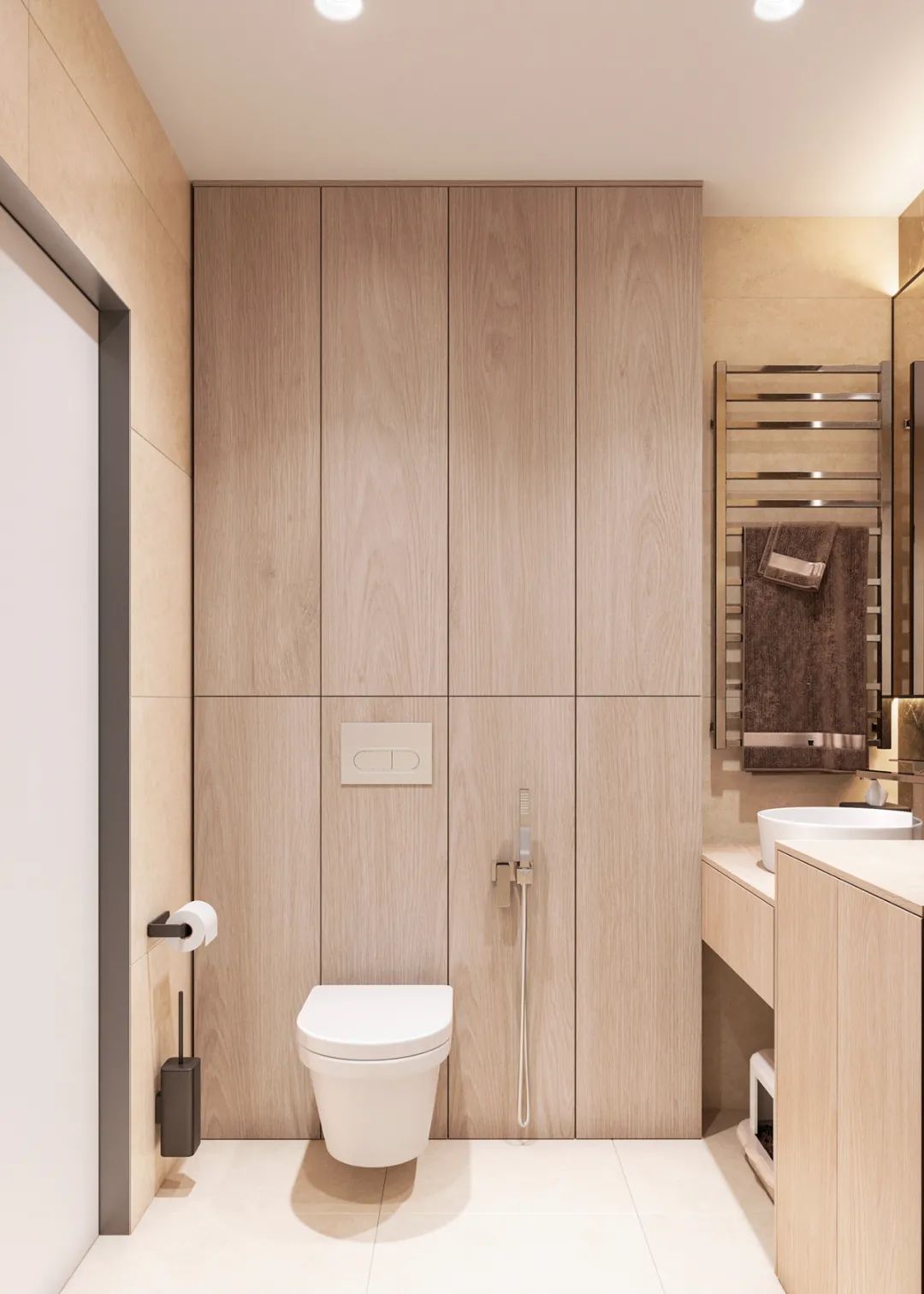 巴塞罗那 95㎡温暖柔和两居室丨西班牙巴塞罗那丨NOVOSAD ARCHITECTS-20