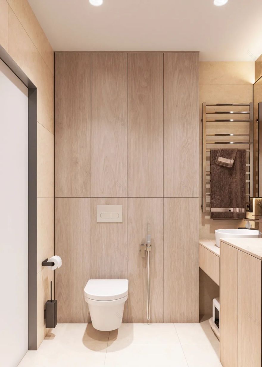 巴塞罗那 95㎡温暖柔和两居室丨西班牙巴塞罗那丨NOVOSAD ARCHITECTS-20