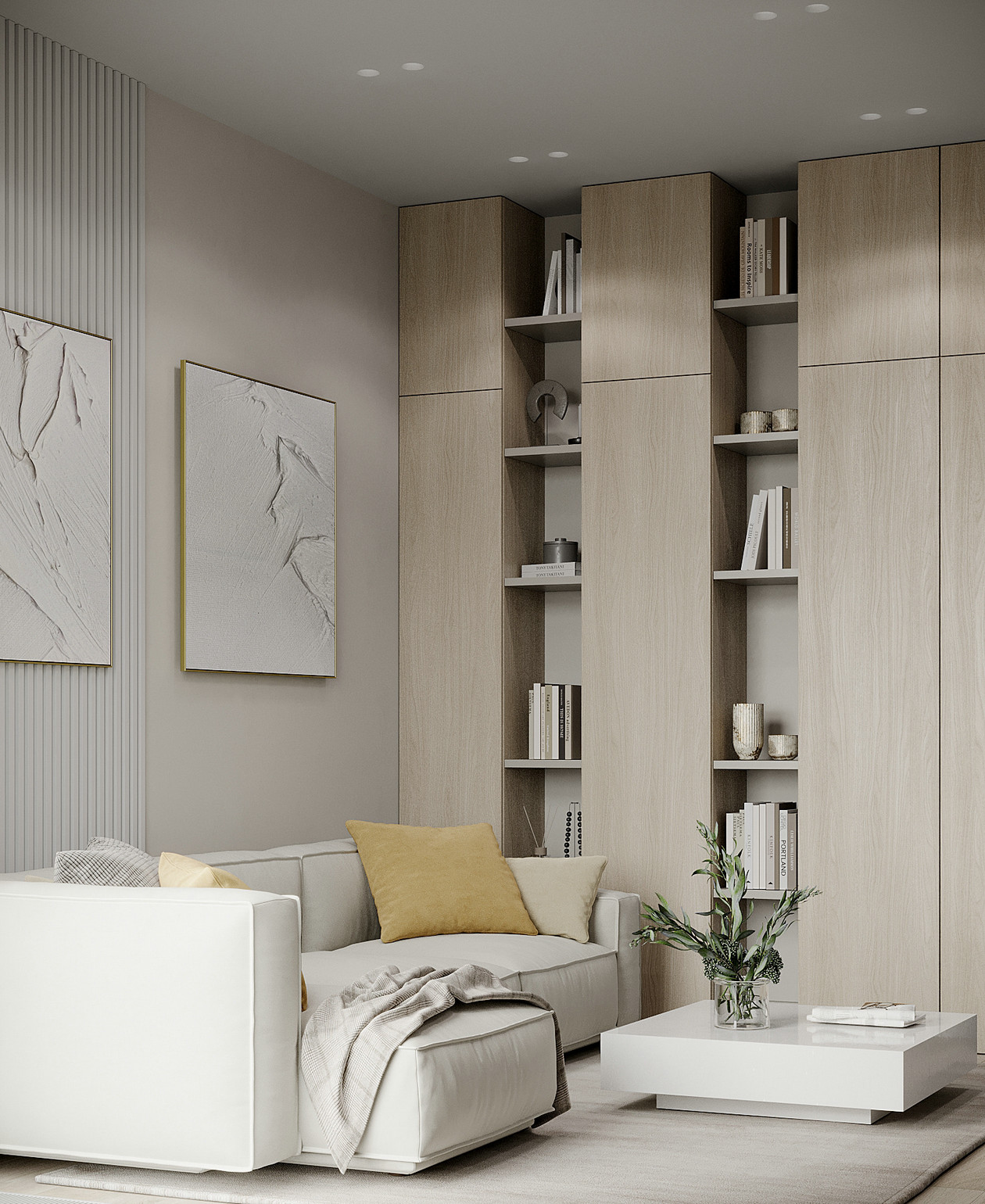 原木与白色 打造出舒适高级的住宅！-3