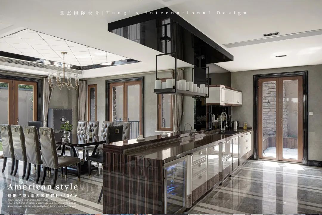 南京玛斯兰德 400㎡美式融合风格别墅丨中国南京丨堂杰国际设计-25