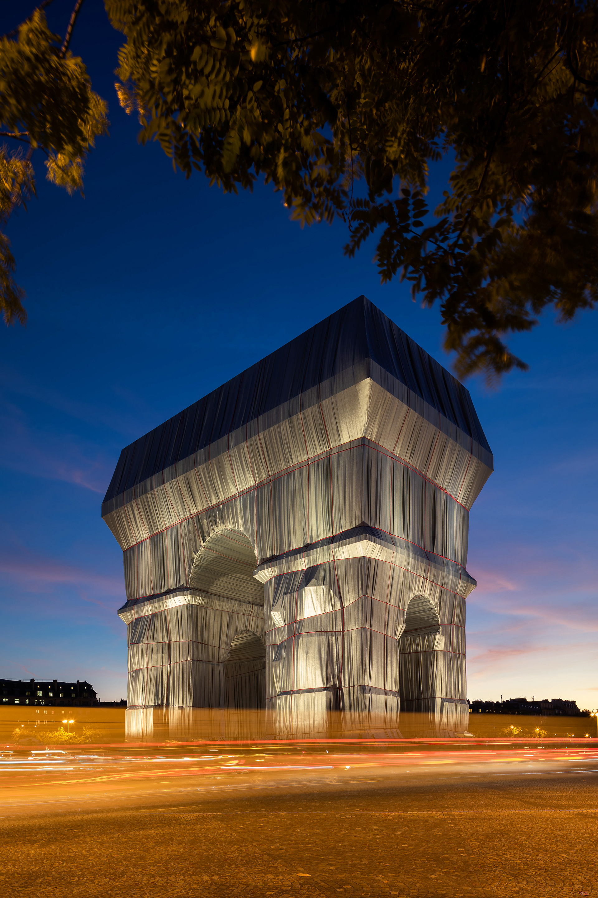 凯旋门被包裹丨法国巴黎丨Christo and JeanneClaude-9