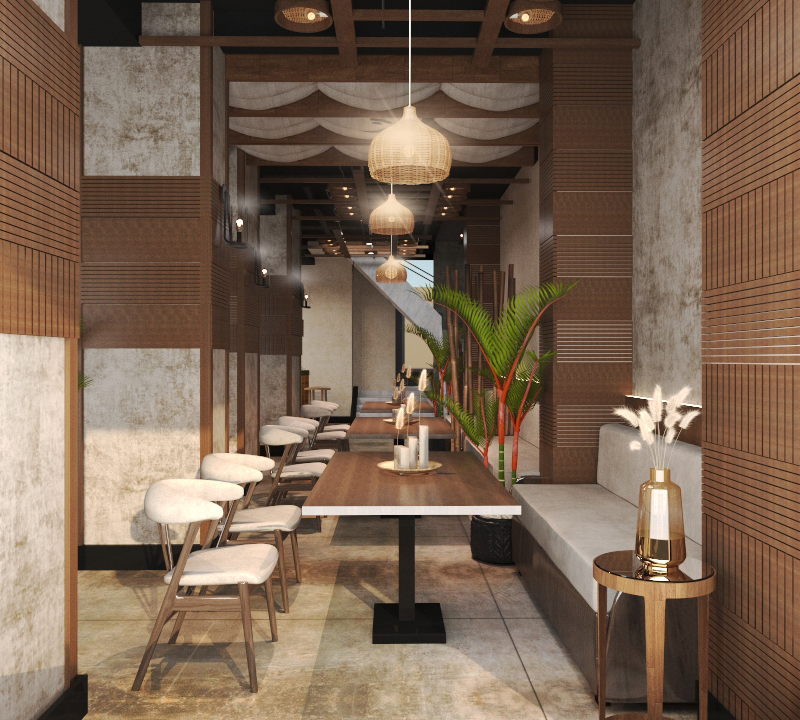 Mushiki 亚洲餐厅室内设计丨Homex-9