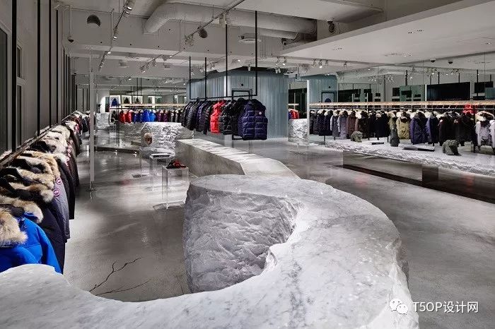 东京CANADA GOOSE羽绒服专卖店设计-9