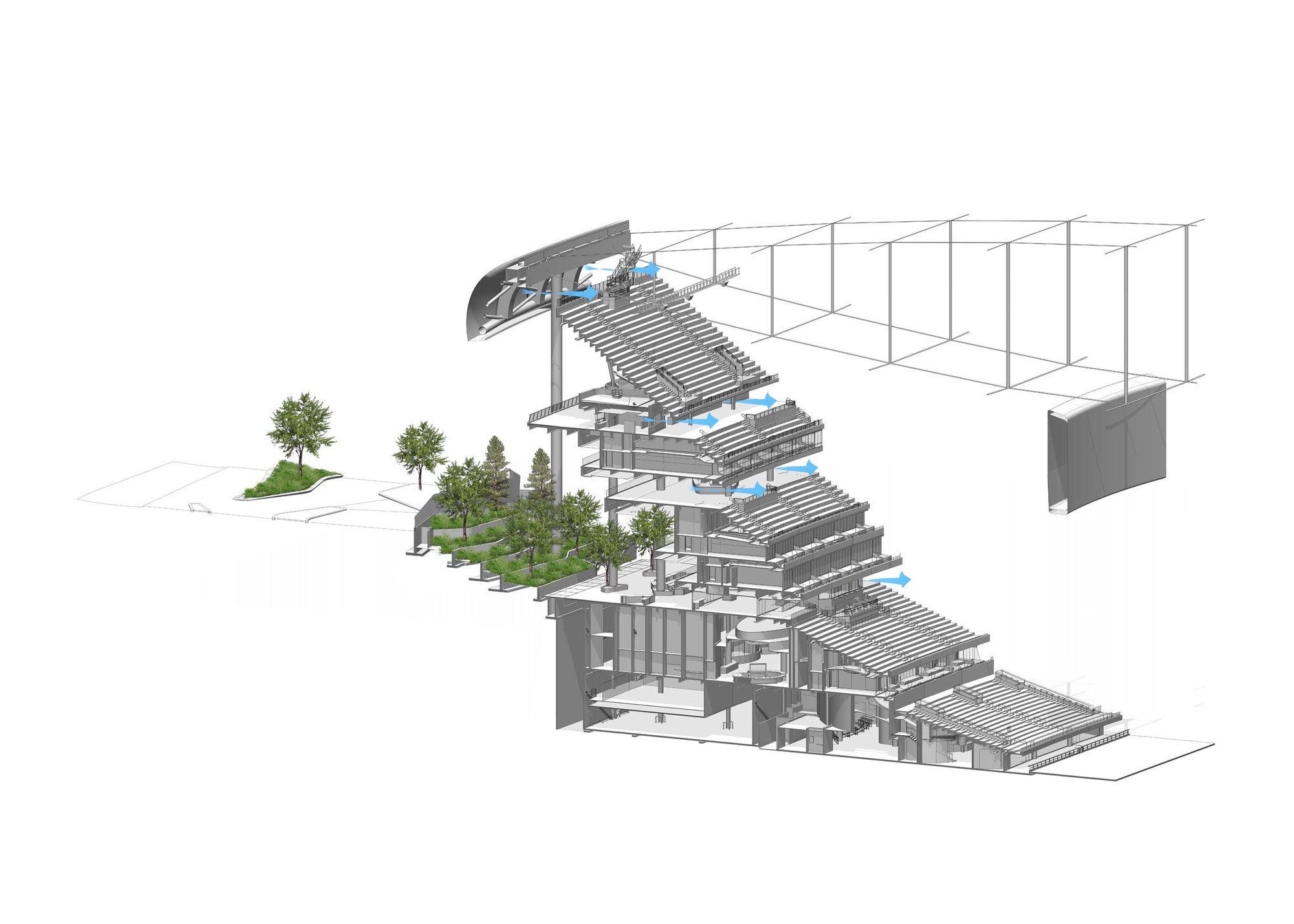 索菲体育场丨美国丨HKS-14