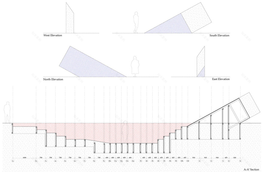 “蛇女”大地艺术装置丨日本富山丨HAJIME YOSHIDA ARCHITECTURE-40