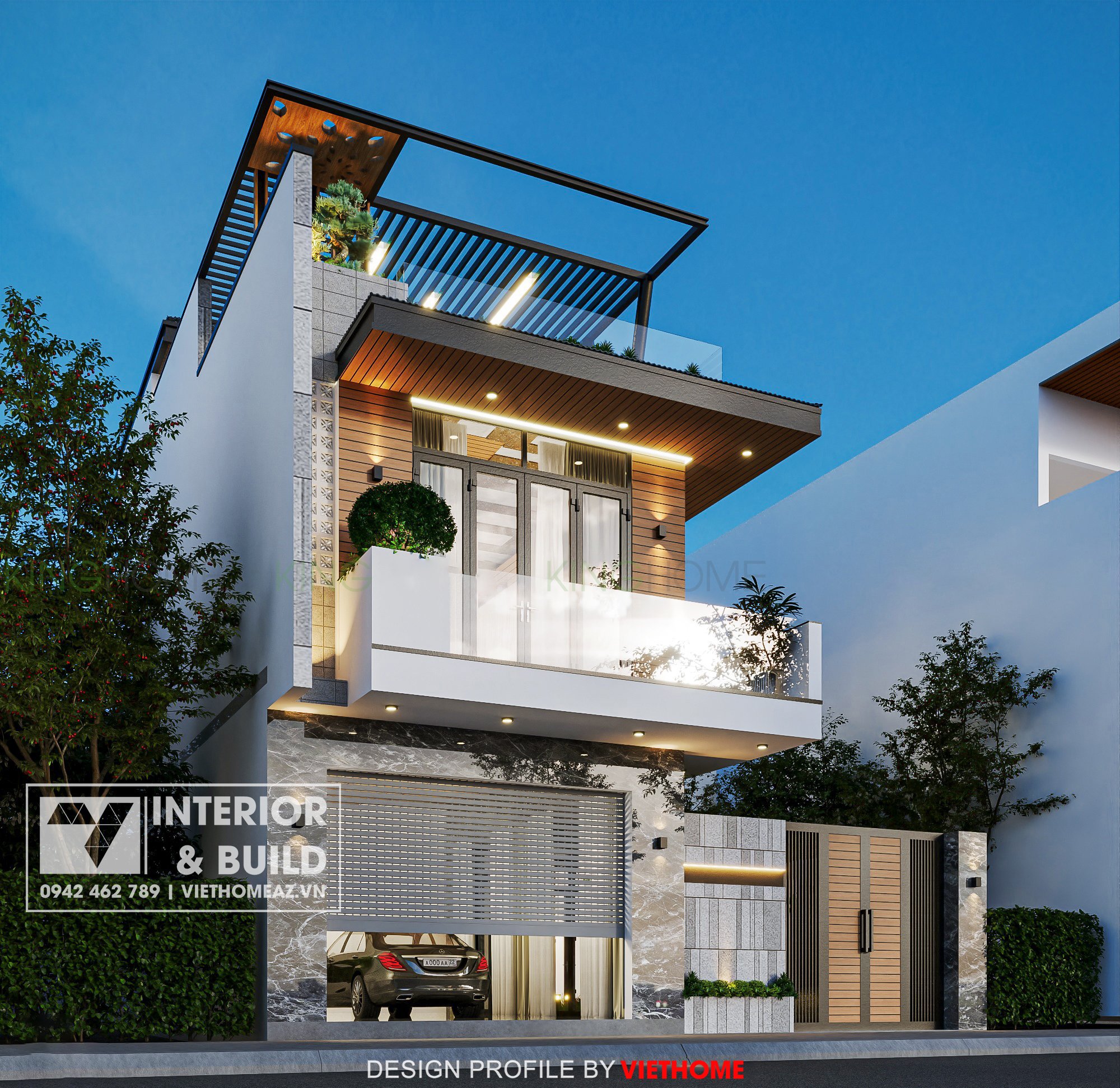 An Nhơn 现代别墅设计丨VietHome-5