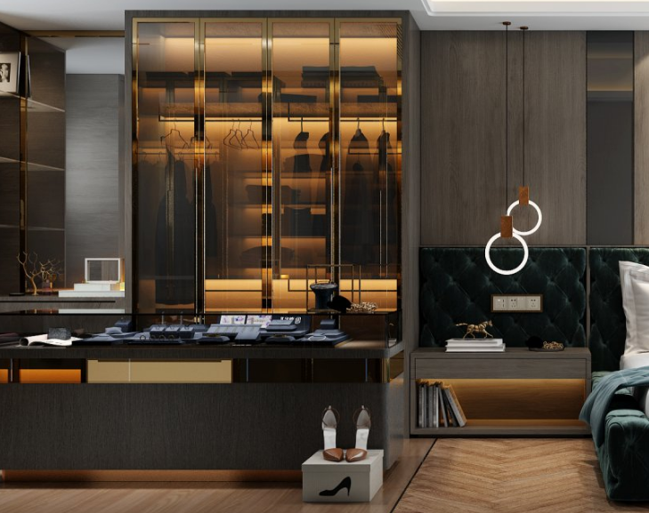 帕克水岸轻奢风,女性独享的优雅空间-24