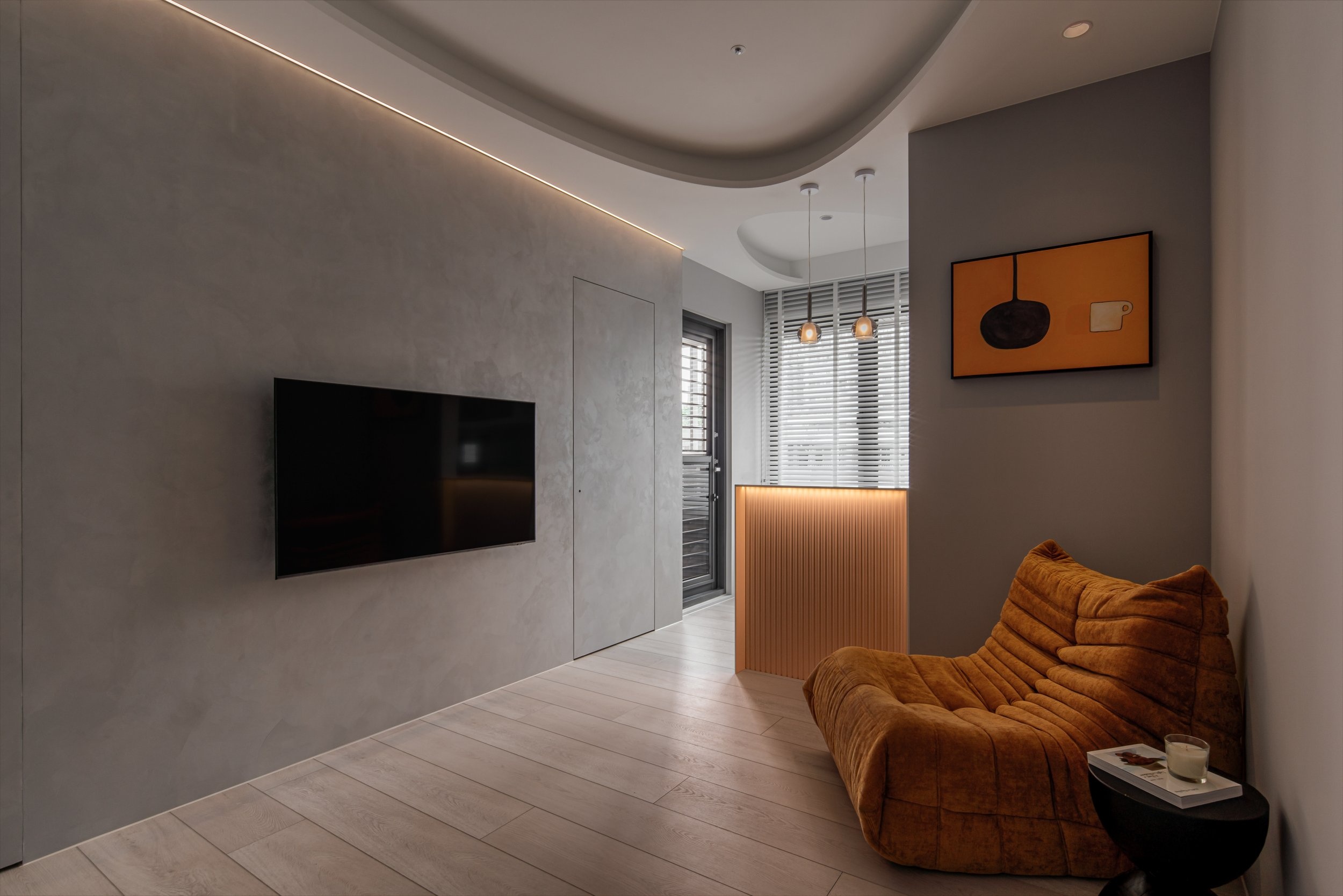 法式莫兰迪色丨程作设计Indahouse design-12