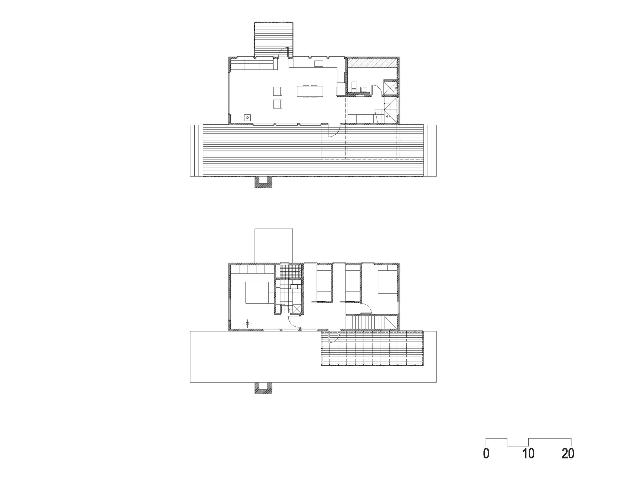 美国家庭休息小屋——自然和谐的设计典范-45