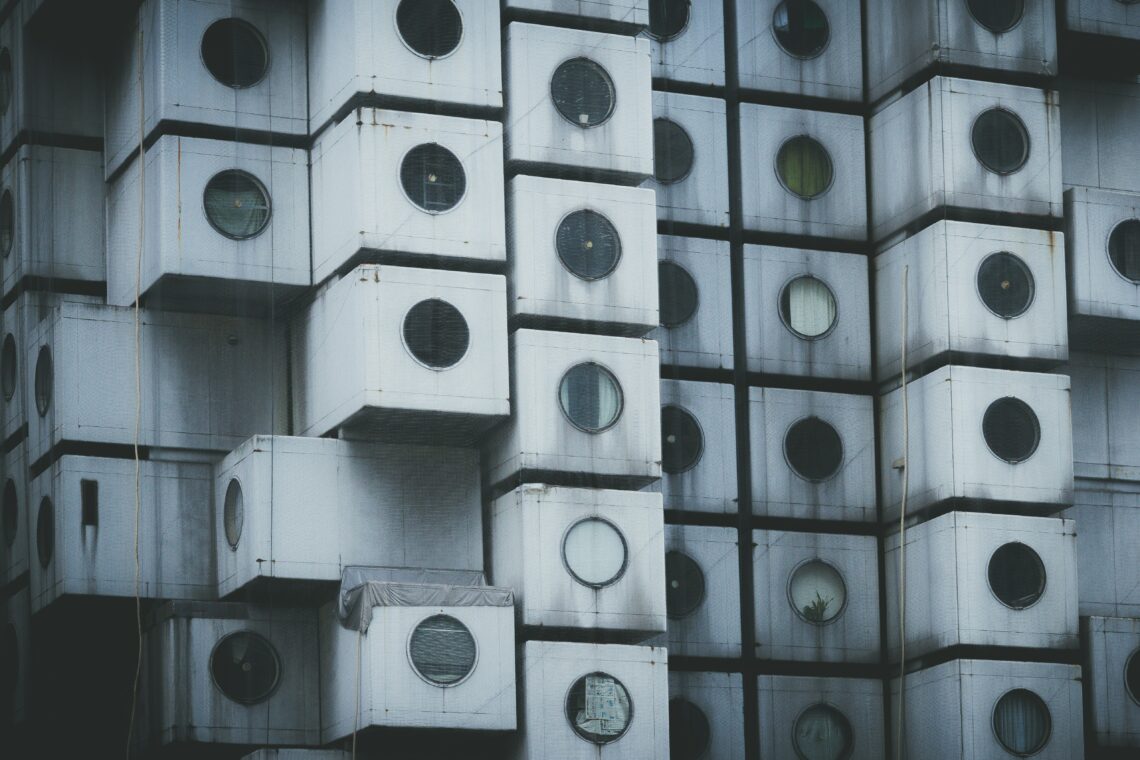 中银舱体大厦（The Nakagin Capsule Tower）丨日本东京丨黑川纪章（Kisho Kurokawa）-55