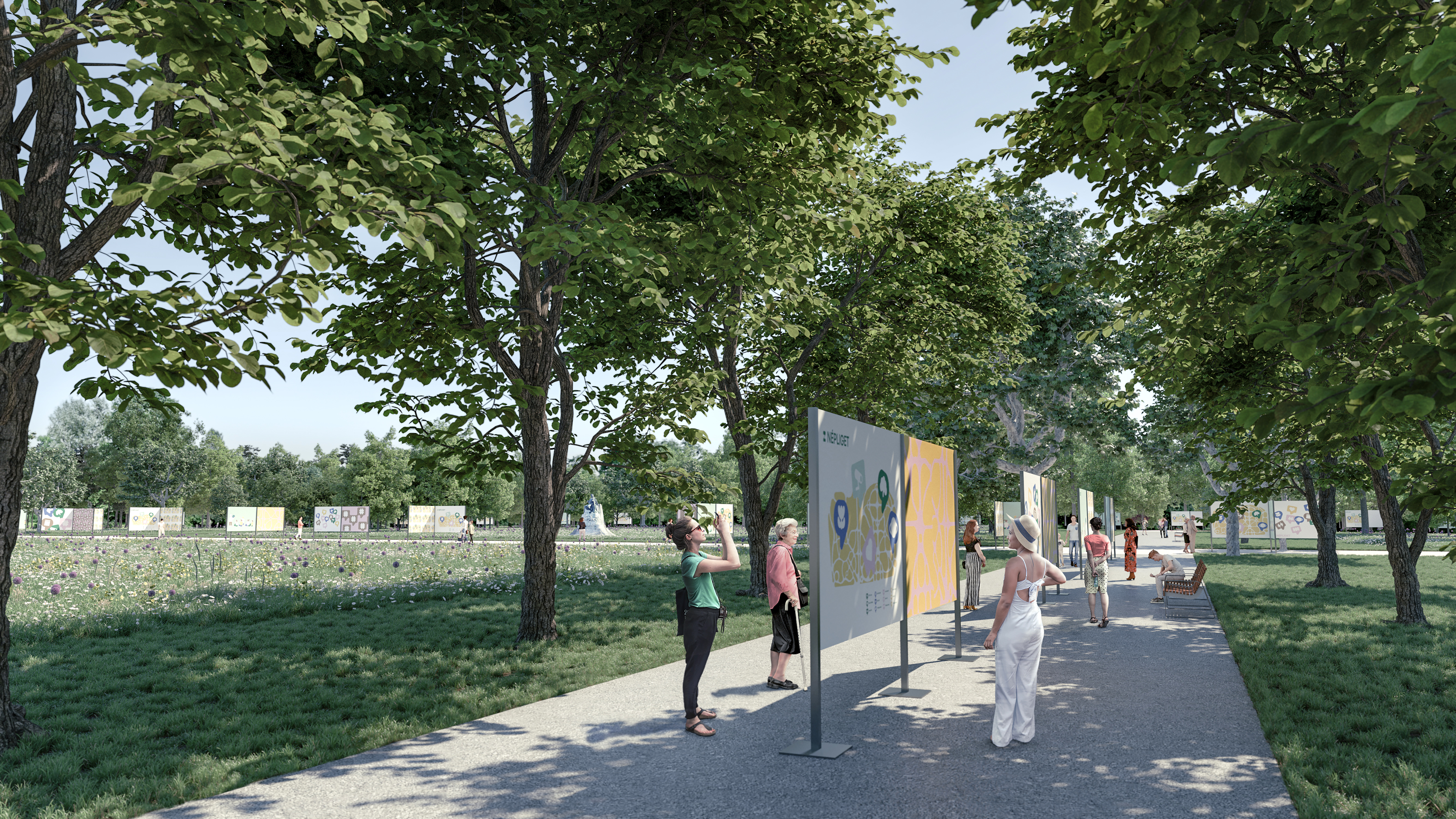 NÉPLIGET 公园改造项目丨匈牙利布达佩斯-17