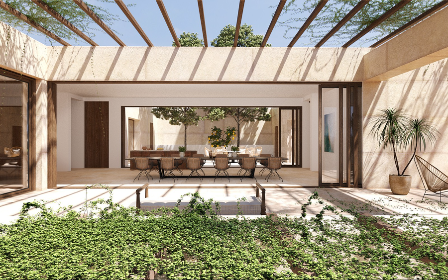 18 位建筑大师的伊维萨岛私人别墅设计,自然融入奢华-92