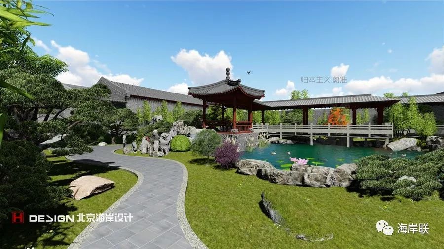 新中式庭院 | 花满楼，香满楼，春风拂槛露华浓-65