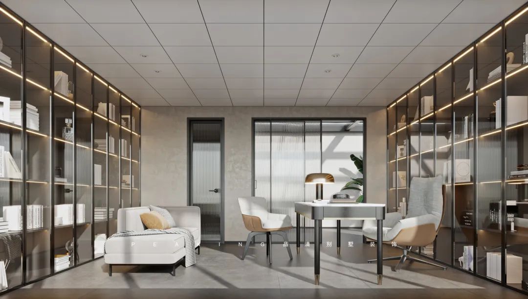 180m² 混搭风格别墅装修案例-12