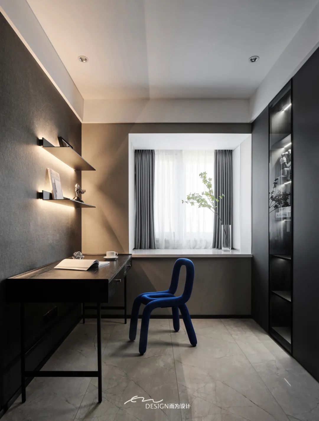 遇见·光影缱绻·扬州而为设计机构的现代简约之家丨中国扬州-35