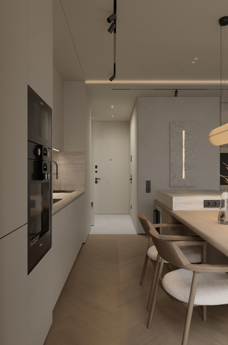 小区:大都会(注:ЖК常见指жилой комплекс即住宅小区,Метрополия音译大都会,这也是较为常见的意译) 丨俄罗斯莫斯科丨Ananev Architects-30