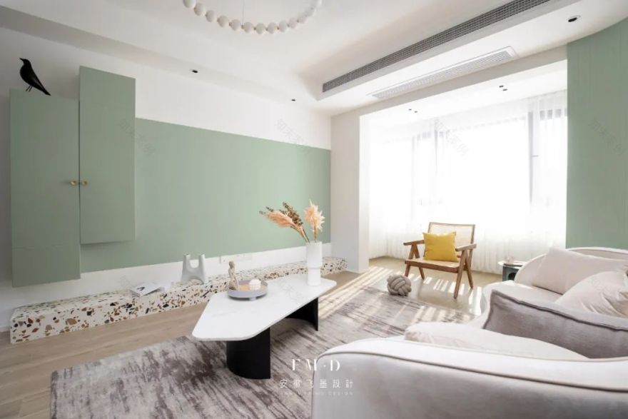 合肥平湖秋月北欧风家居设计丨中国合肥丨安徽飞墨设计-22