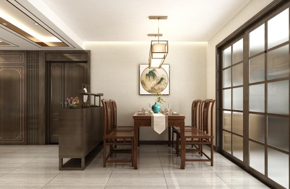 
西安万达天越180中式-赵虎空间设计 -1