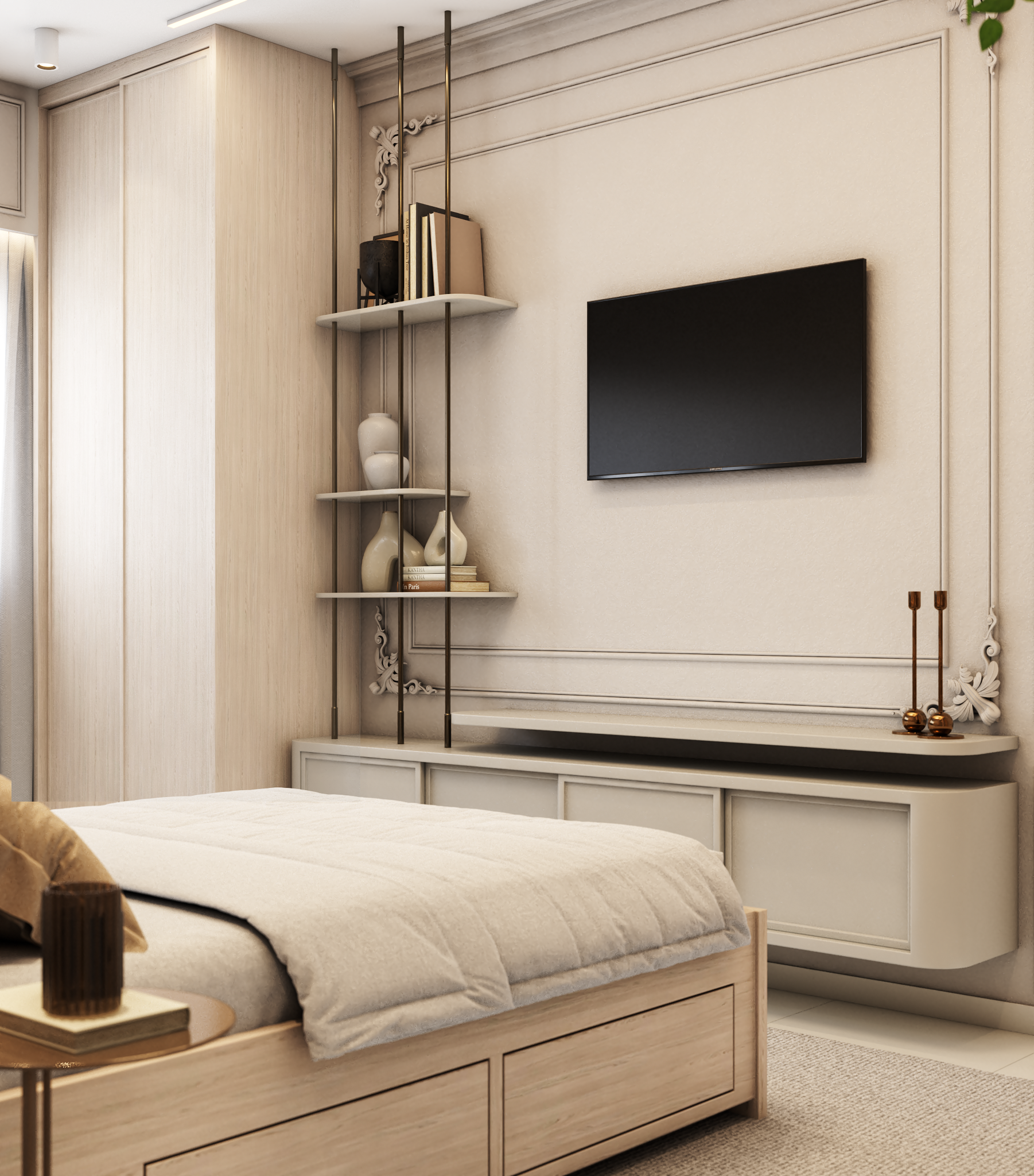 Quarto de Casal 卧室设计-6