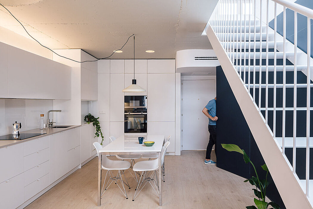 JB3A 当代顶层复式公寓丨西班牙马德里丨Cruz.Atelier-1