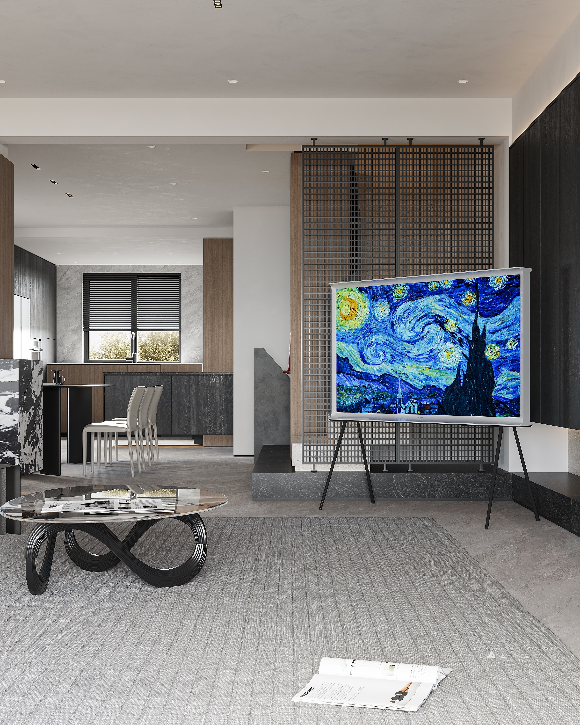 现代暗黑系25112-28