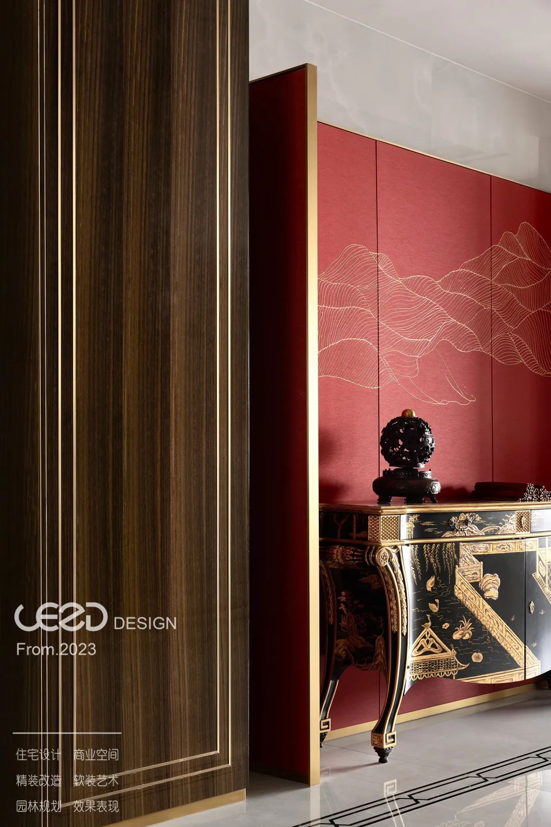 都市中的东方雅韵·慈溪碧桂园云顶私人住宅设计丨宁波市乐赞室内装饰设计有限公司-4