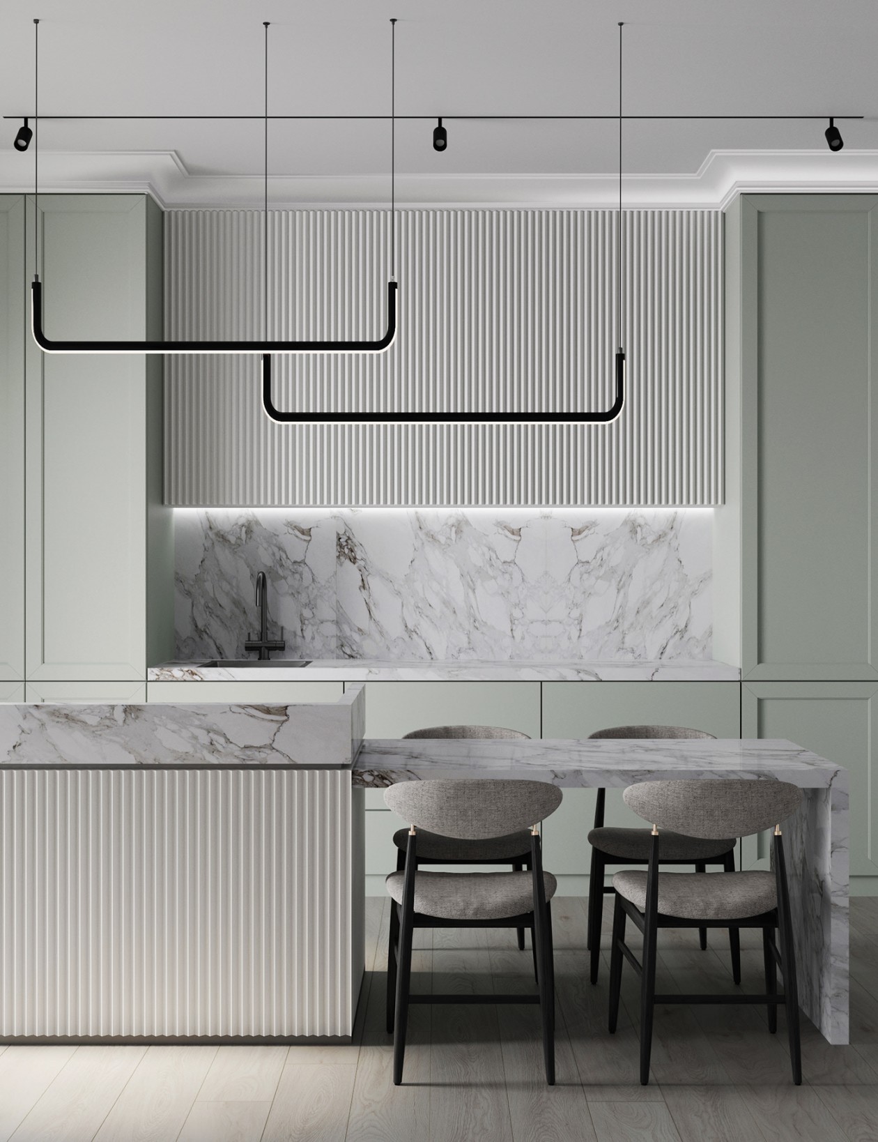 绿色系公寓设计 四月缱绻的生机浪漫-9