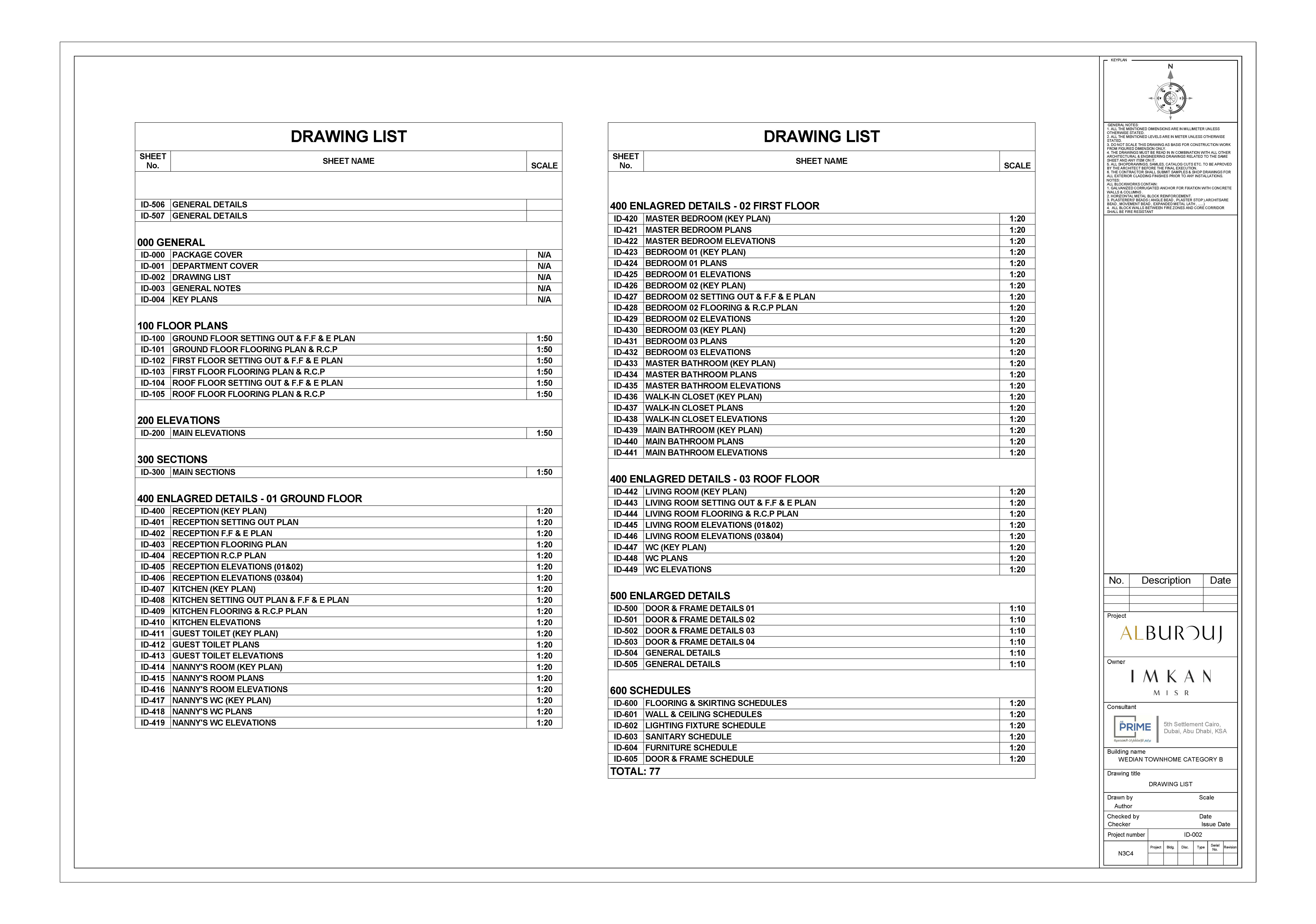 REVIT(BIM) INTERIOR DESIGN - WEDIAN TOWNHOUSES- EYGPT-2