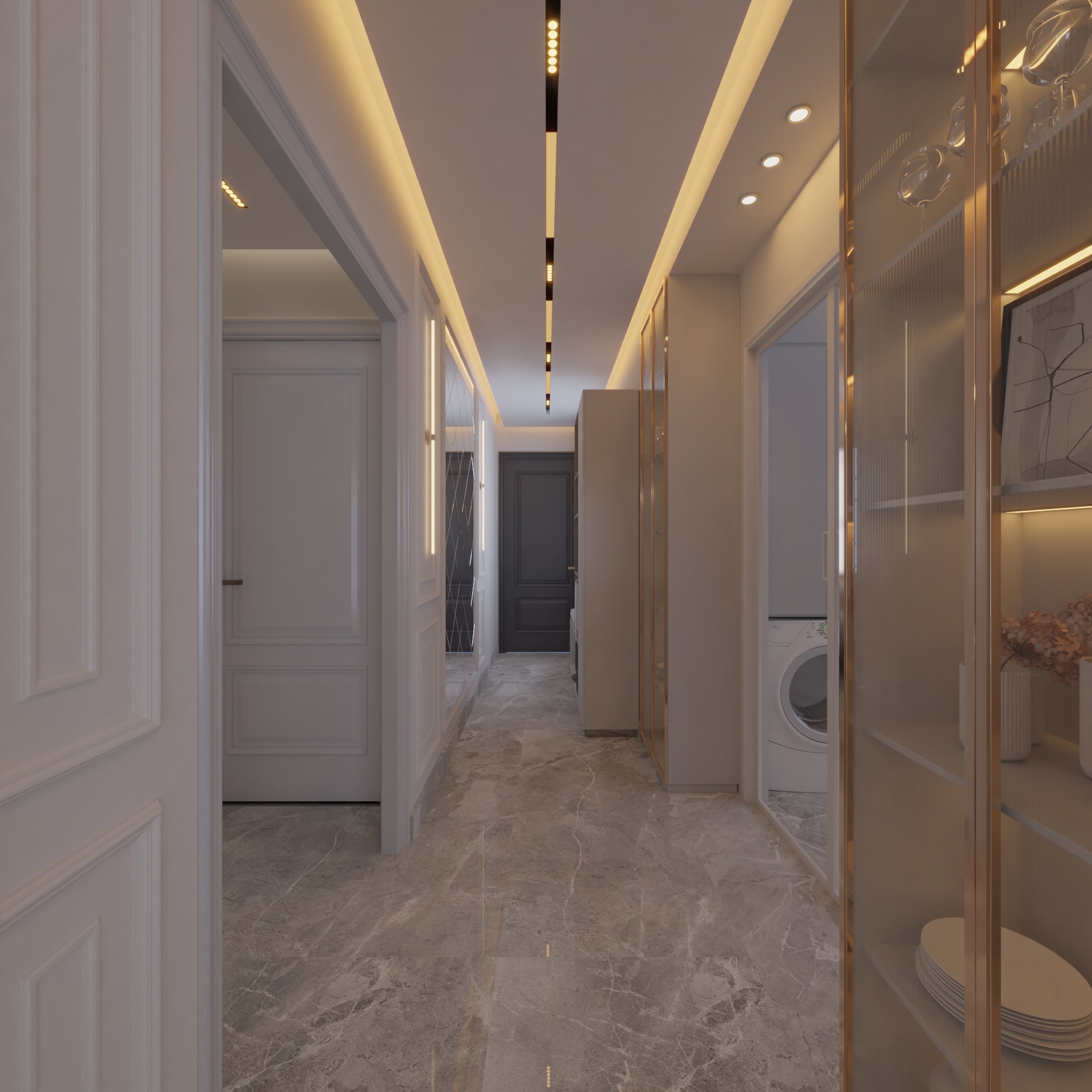 Modern Apartment Design at Smouha, Alexandria-25