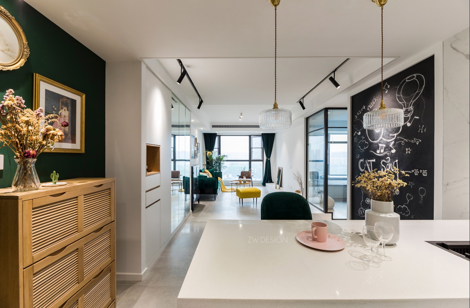 成都 75 平米精致复古空间,打造喵星人与主人共融的生活环境-34