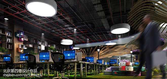 嘉和创意办公空间丨北京第四巷建筑装饰设计有限公司-18