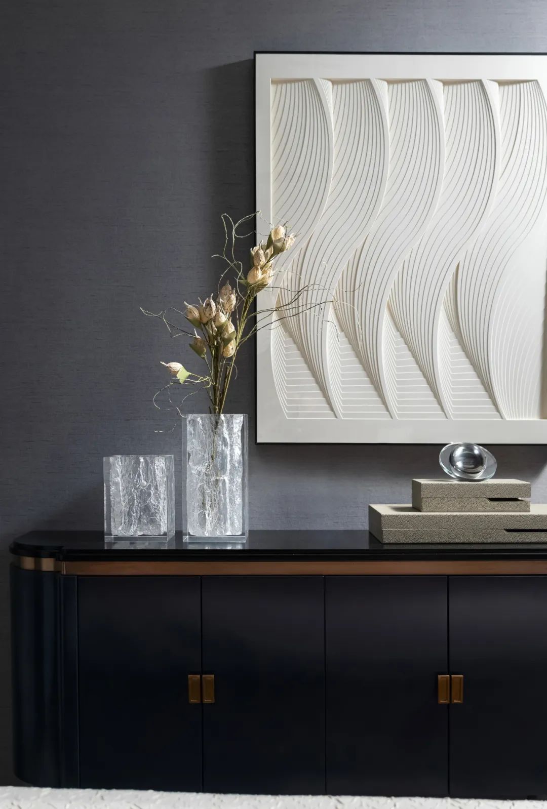 繁市宜居港湾，139㎡+146㎡现代精致住宅设计-14