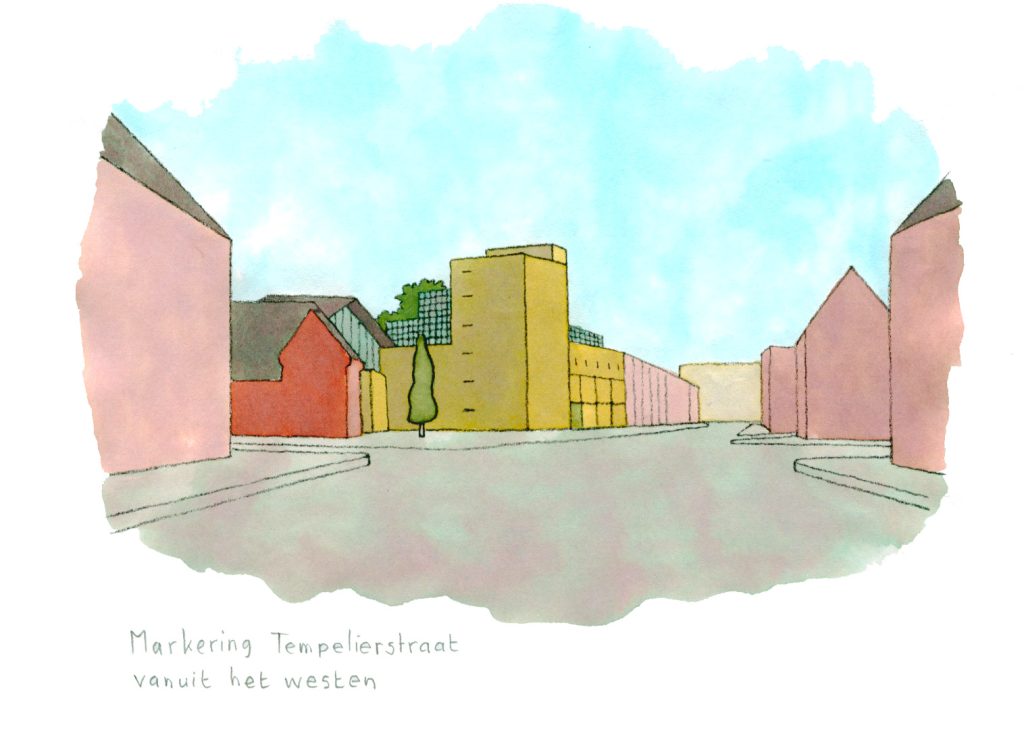 四角区（注：De Vierhoek常见于荷兰语地名等场景，Vierhoek有四角、方形等意思，这里De Vierhoek可直译为四角区 ，具体可能需结合更详细语境确定其实际所指） 丨NetherlandsHaarlem丨her architecten,Joost Swarte-48