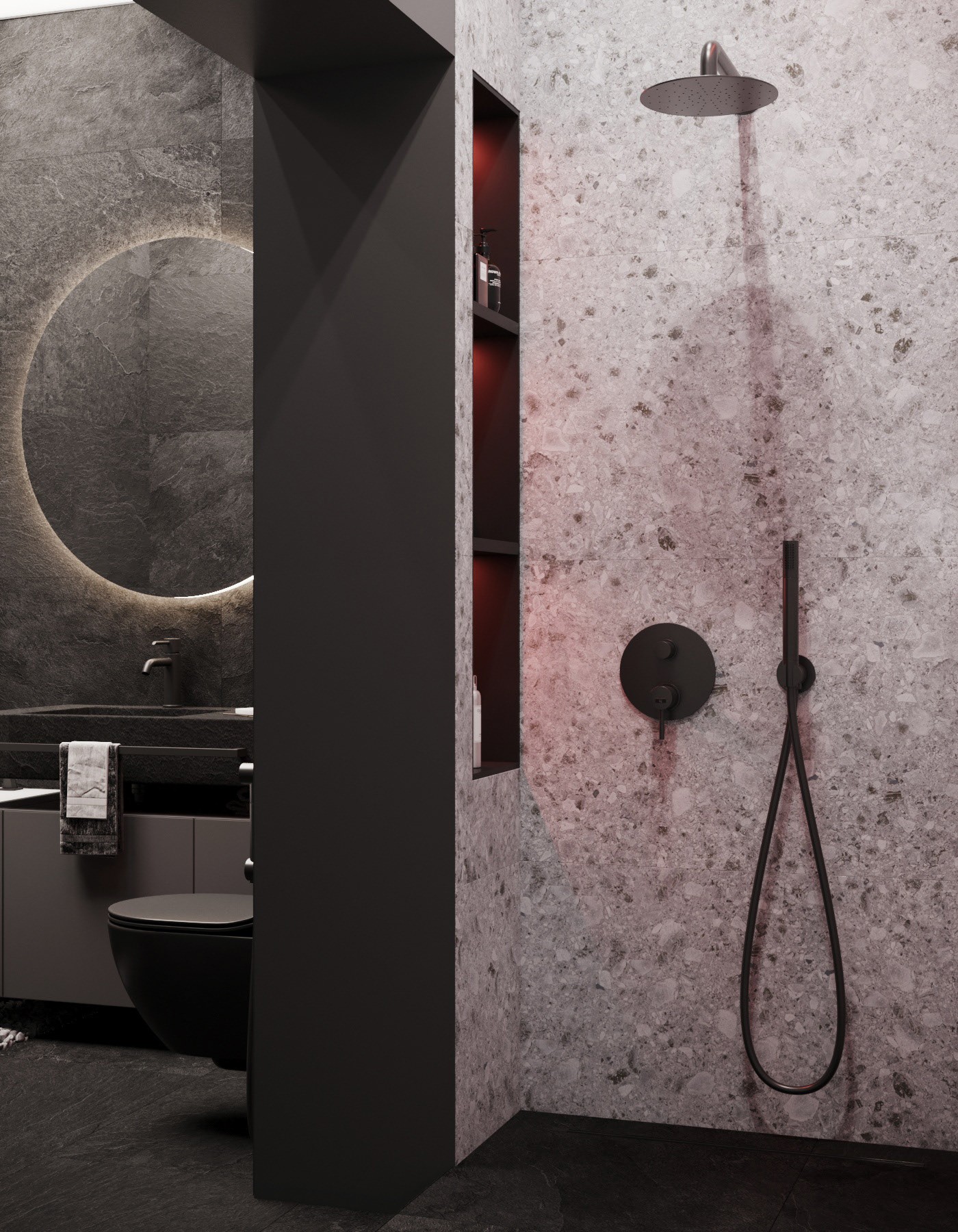 高级灰与绿色 温柔的冷色调 点亮春日-29