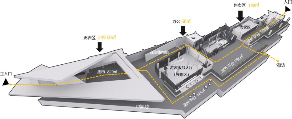 烟台八角湾游客服务中心丨中国烟台丨上海大椽建筑设计事务所-85