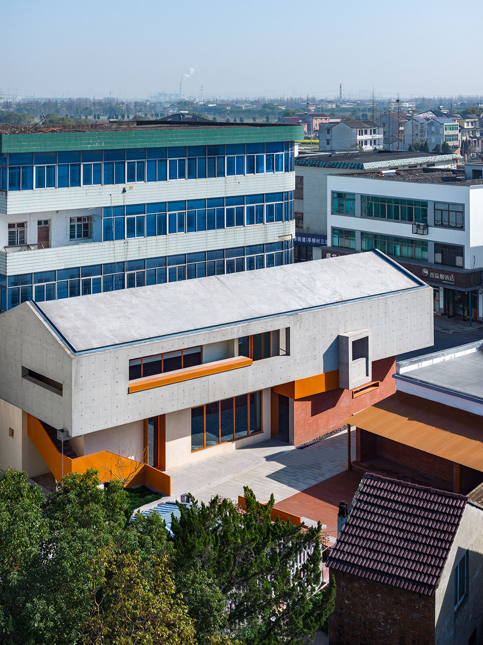 亭桥驿·藏起来的院子与没有立面的房子丨中国浙江丨森上建筑-7