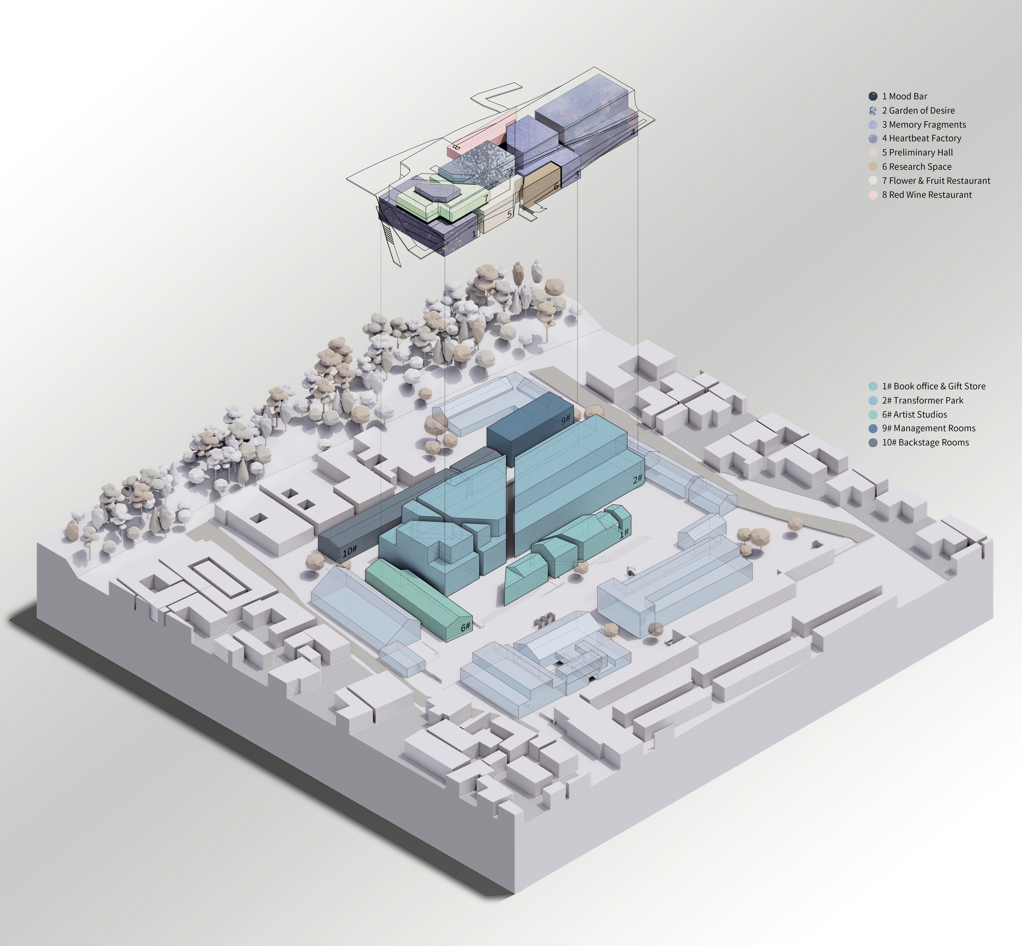 Dali Transformer Factory Theatrical District丨Atelier Alter Architects-79