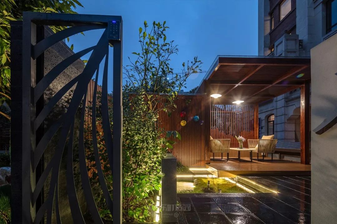 新中式家庭花园的优雅变身-40