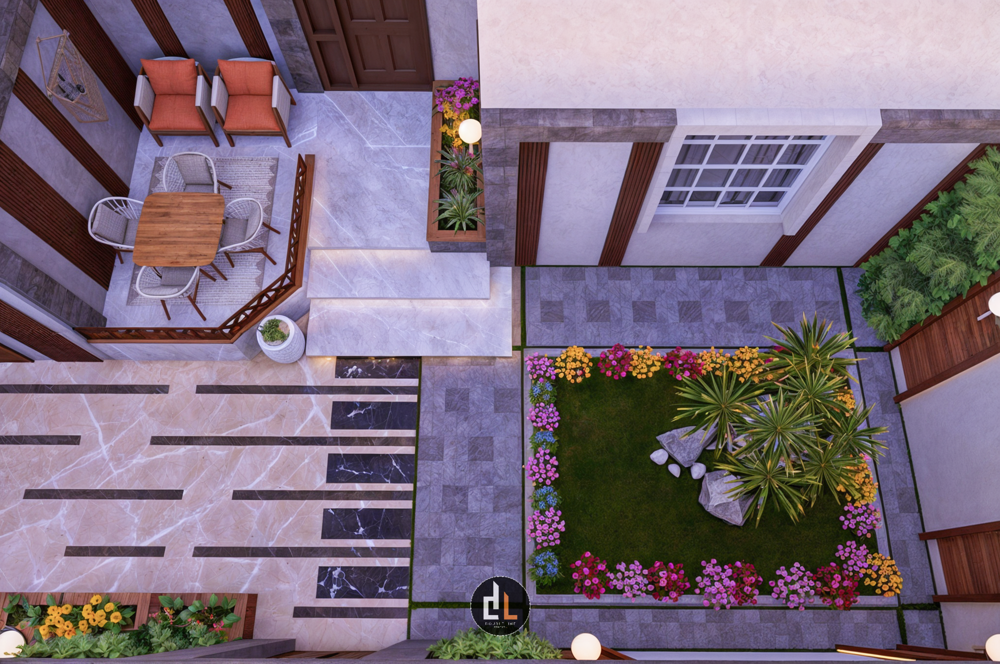 沙特阿拉伯别墅户外景观-11